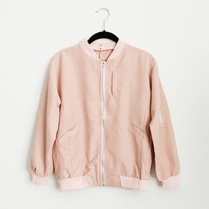 Pink Bomber Jacket
